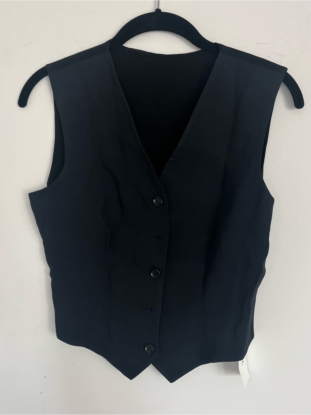 Dolce & Gabbana Black Tailored Sleeveless Vest